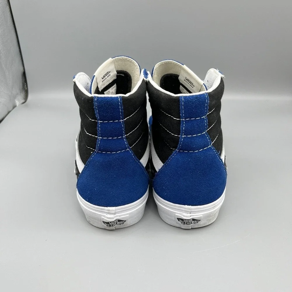 Vans Sneakers Men 13 Sk8-Hi Bolt Suede High Top Retro Skate Shoes Lightning Bolt